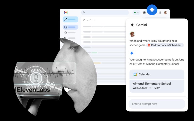 AI tools: Google Gemini and ElevenLabs